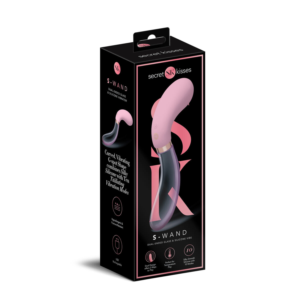 Vibromasseur Secret Kisses Rose
